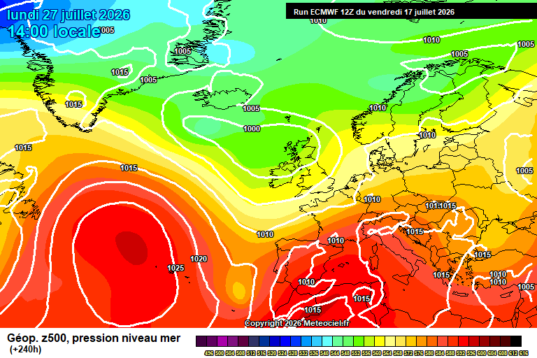 Meteociel weerkaarten Meteo Tuitjenhorn