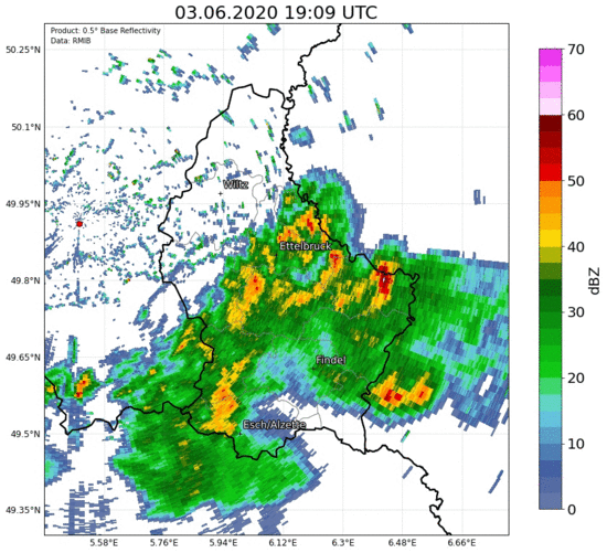 Retour sur les orages du 3 juin 2020 MeteoLux Portail Météo Luxembourg