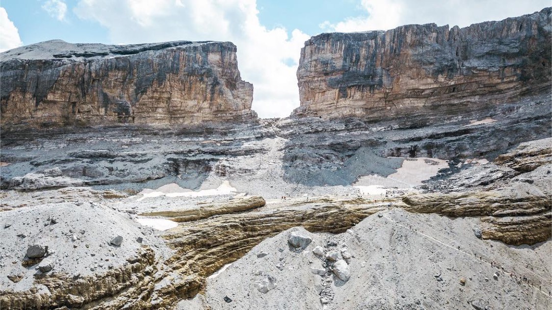 Le Glacier disparu de la Brèche de Roland Météo Pyrénées