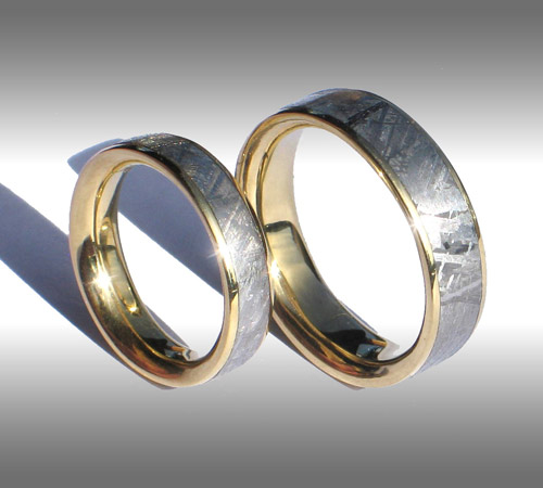 Meteorite Wedding Bands #025 (500 x 450 Pixel)