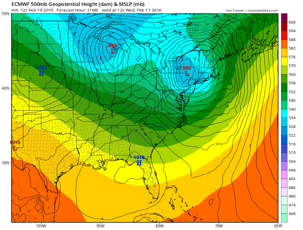 GFS Long Range Model Winter Storm Threat Weather Updates 24/7 by