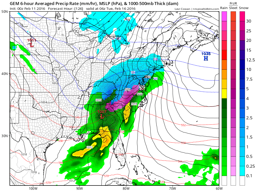 GFS Long Range Model Winter Storm Threat Weather Updates 24/7 by