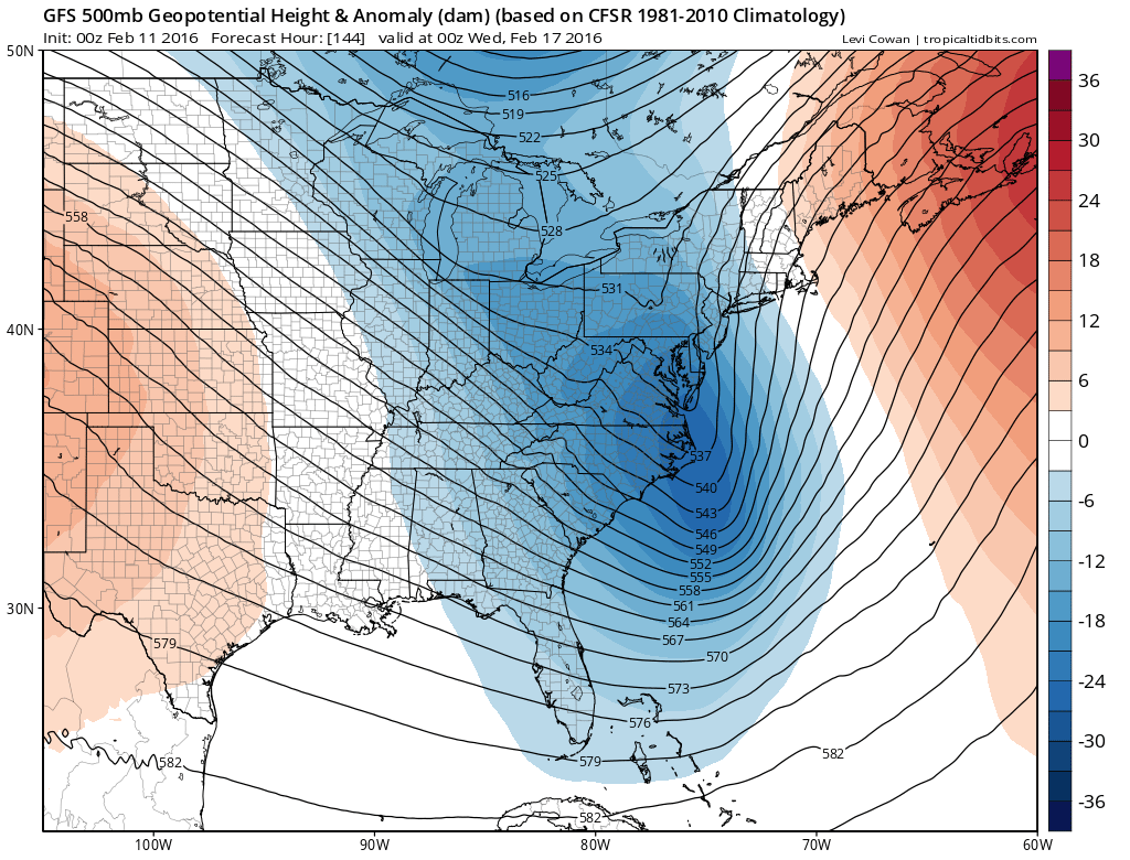 GFS Long Range Model Winter Storm Threat Weather Updates 24/7 by