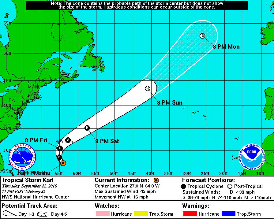 Tropical Storm Warning Bermuda Weather Updates 24/7 by Meteorologist