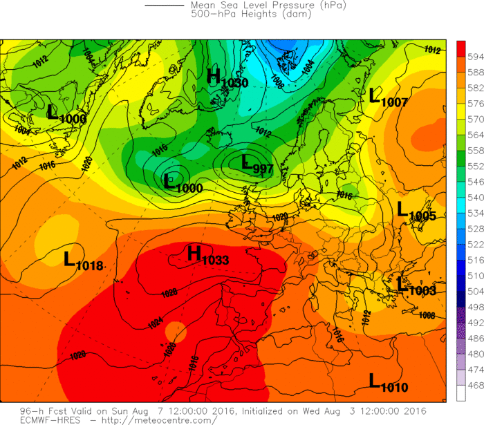 Previsioni Meteo, ecco l'ultimo impressionante aggiornamento ECMWF