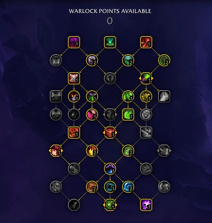 Method Affliction Warlock Guide Talents Dragonflight 10.2.7
