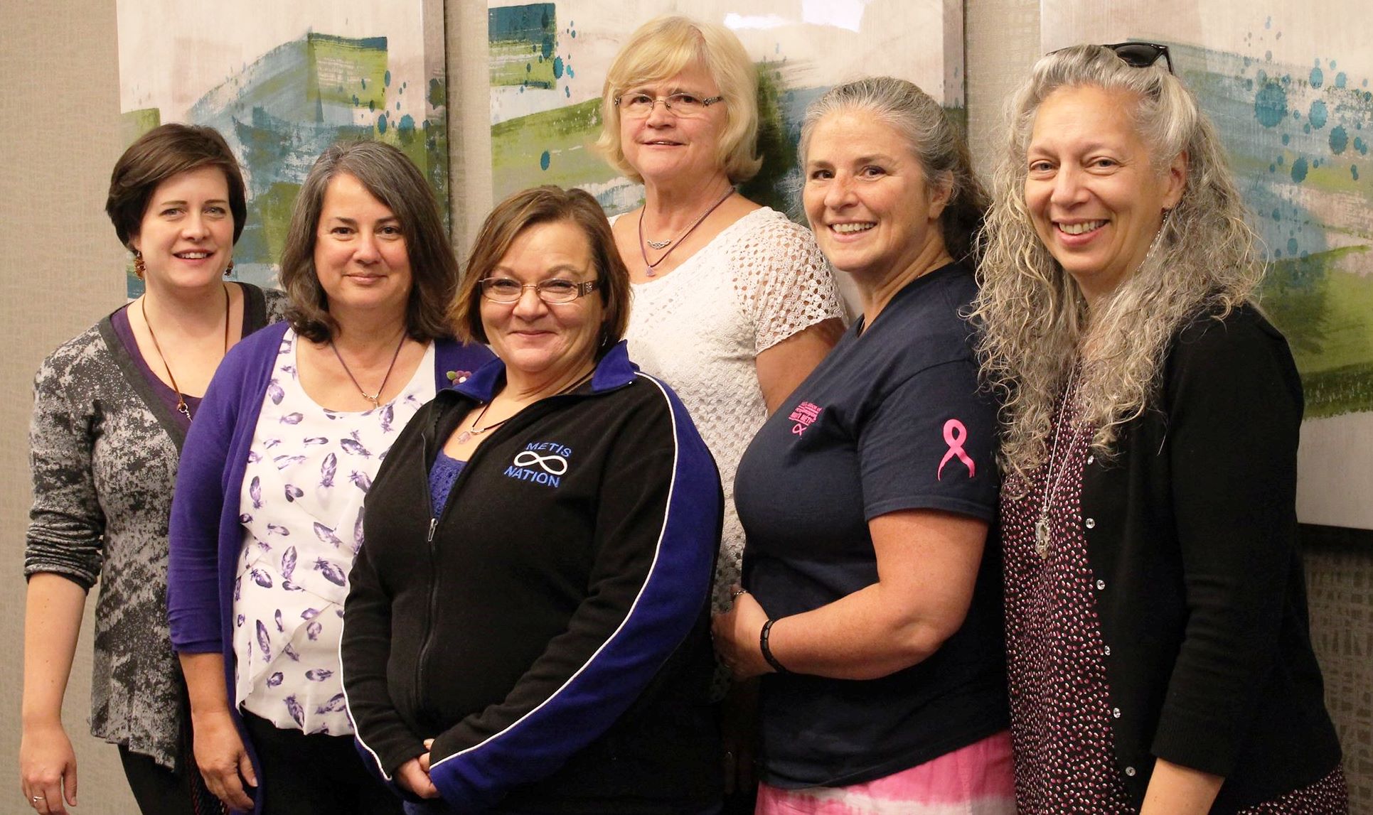 The Women’s Secretariat of the Métis Nation of Ontario gather in