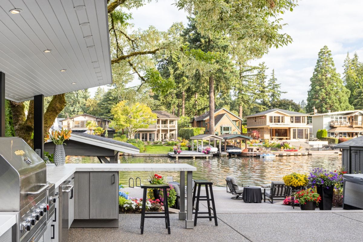 Lake Oswego Outdoor Living Knock Out Metke Remodeling & Luxury Homes