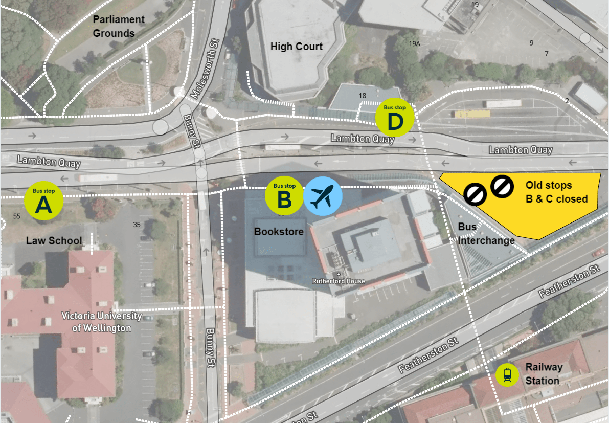 Wellington Station Bus Interchange to be completed early March » Metlink