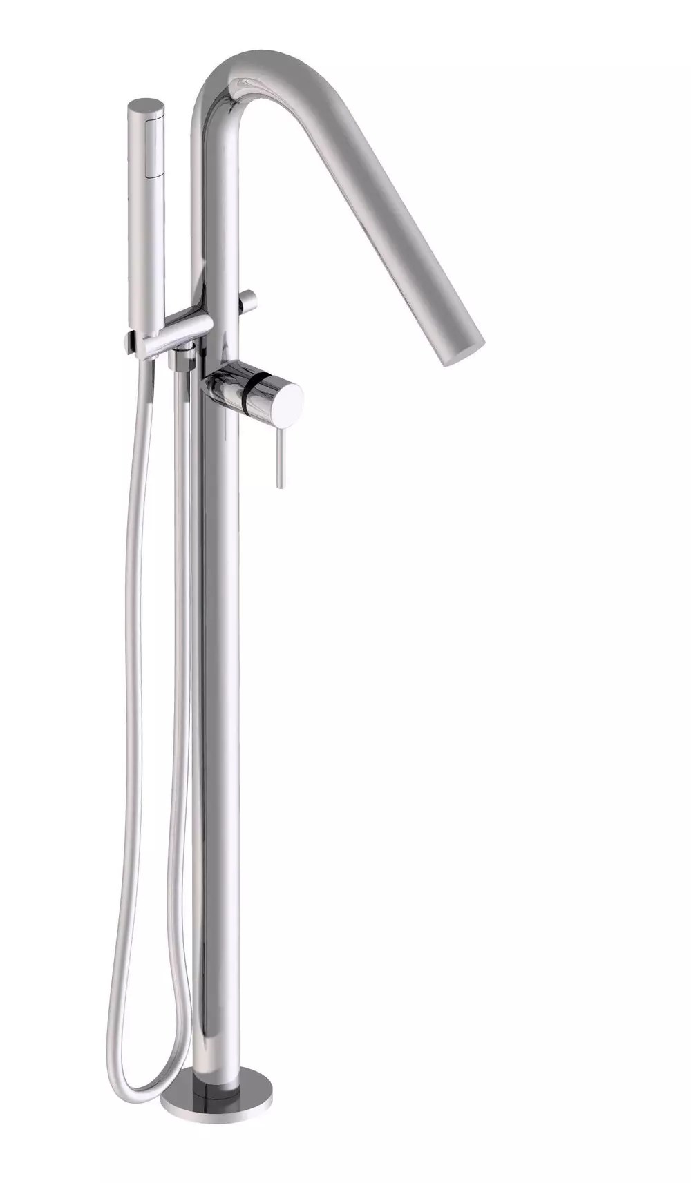 Floor mounted bath spout Metrix