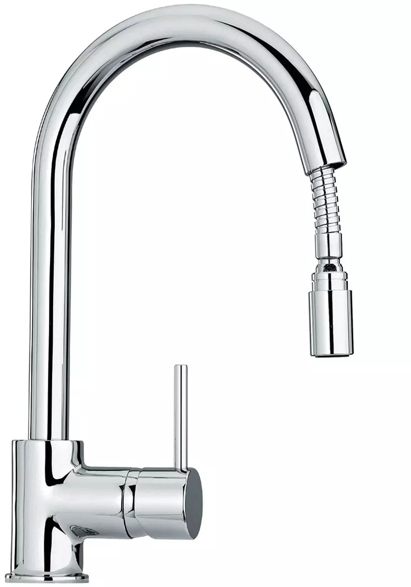 Kitchen mixers with pull out spout Metrix