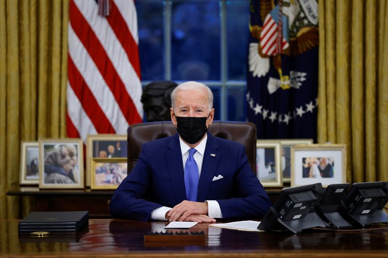 U.S. Treasury names officials expected to lead Biden's