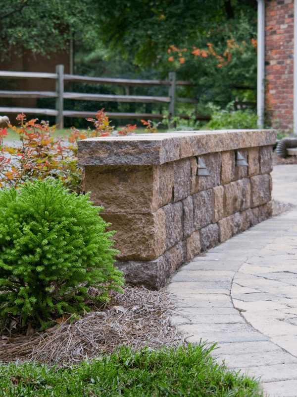 Custom Outdoor Seating Walls In Charlotte MetroGreenscape