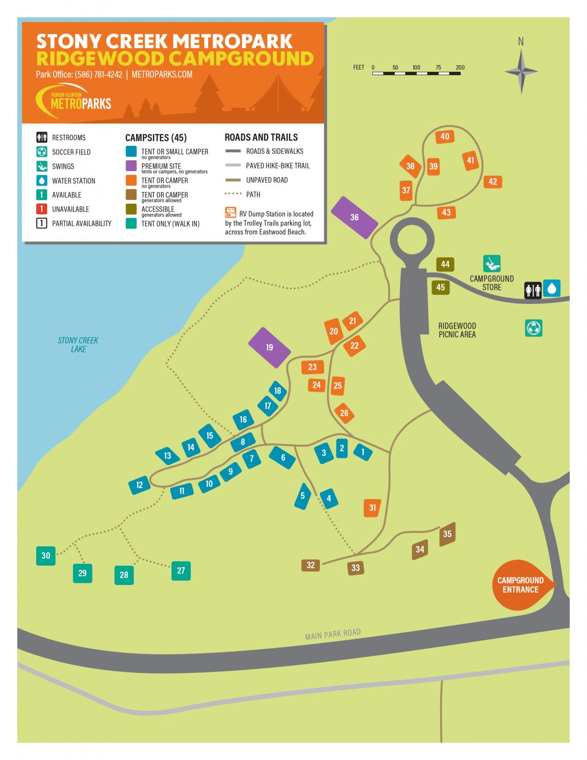 Stony Creek Metropark HuronClinton Metroparks