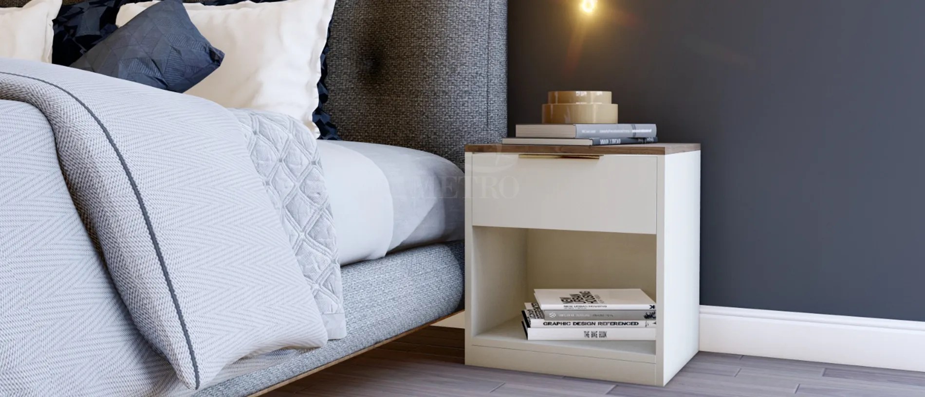 Bespoke & Builtin Bedside Tables in London