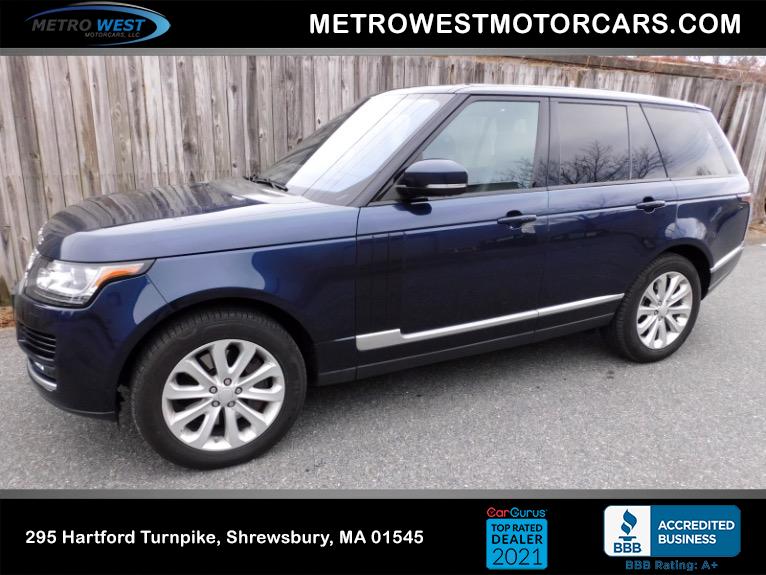 Used 2017 Land Rover Range Rover HSE For Sale (39,800) Metro West