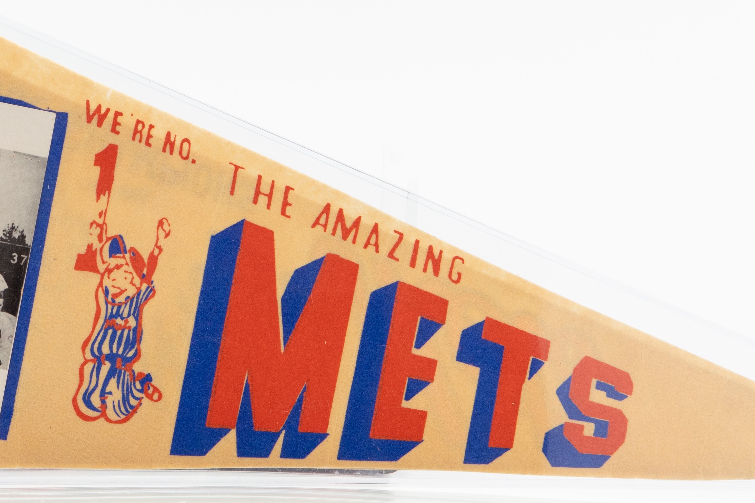 1969 NY Mets NL Championship Pennant Mets History