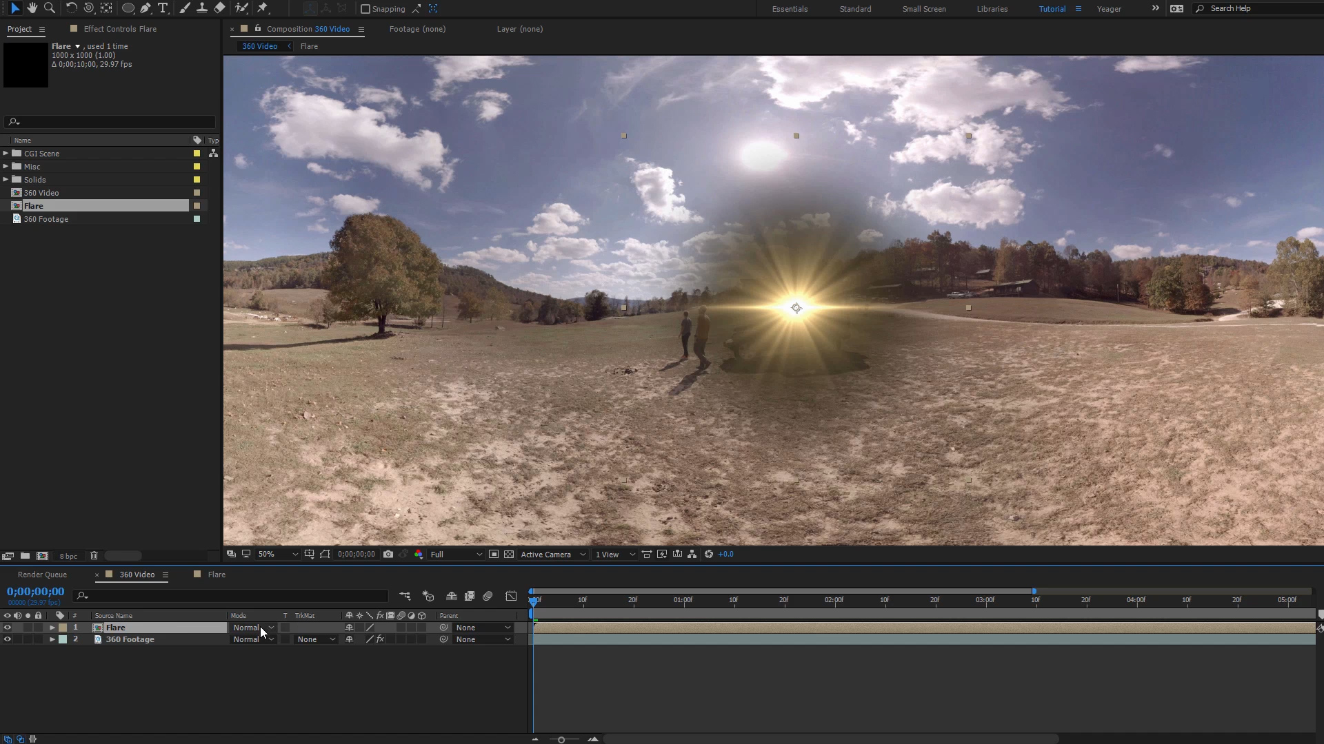 After effects lens flare 3d gzbilla