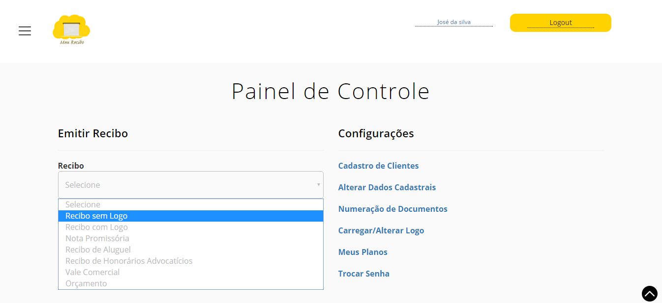 Como criar um Recibo de Pagamento com Logo Blog Meu Recibo