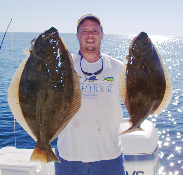 California Halibut fish pictures and species identification