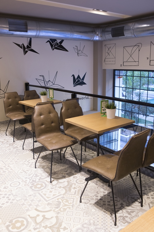 Origami Convenience Store Thessaloniki Έπιπλα MEXIL Contract And