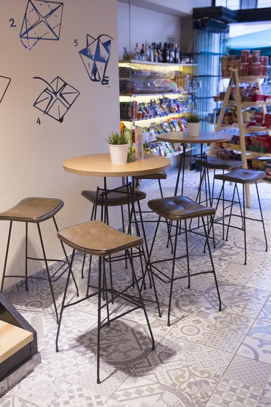 Origami Convenience Store Thessaloniki Έπιπλα MEXIL Contract And