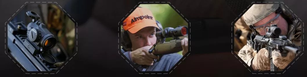 Aimpoint Viseur Point Rouge De Chasse De Qualite Garantie 10 Ans