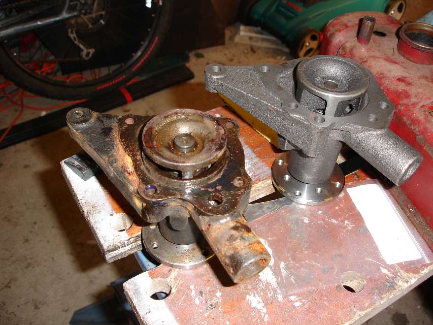 Water Pumps, Interchange MGA With Early MGB