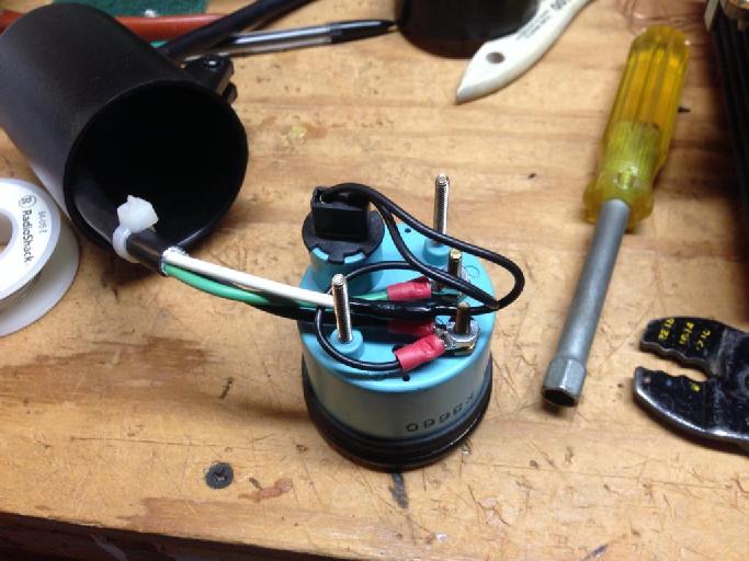 Incar Volt meter mounting