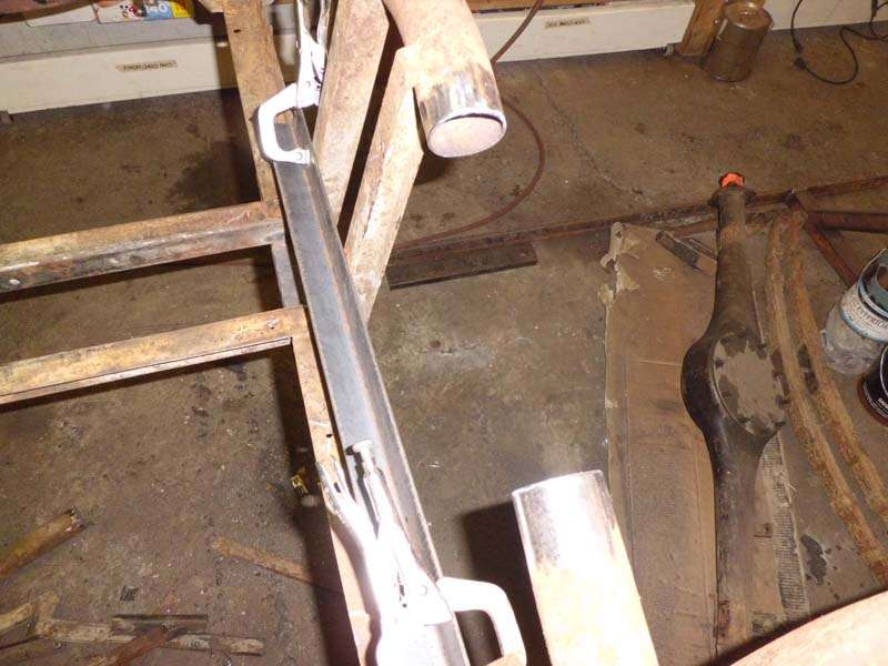 MGA FRAME REPAIR, Round Tube Aft Of Seats