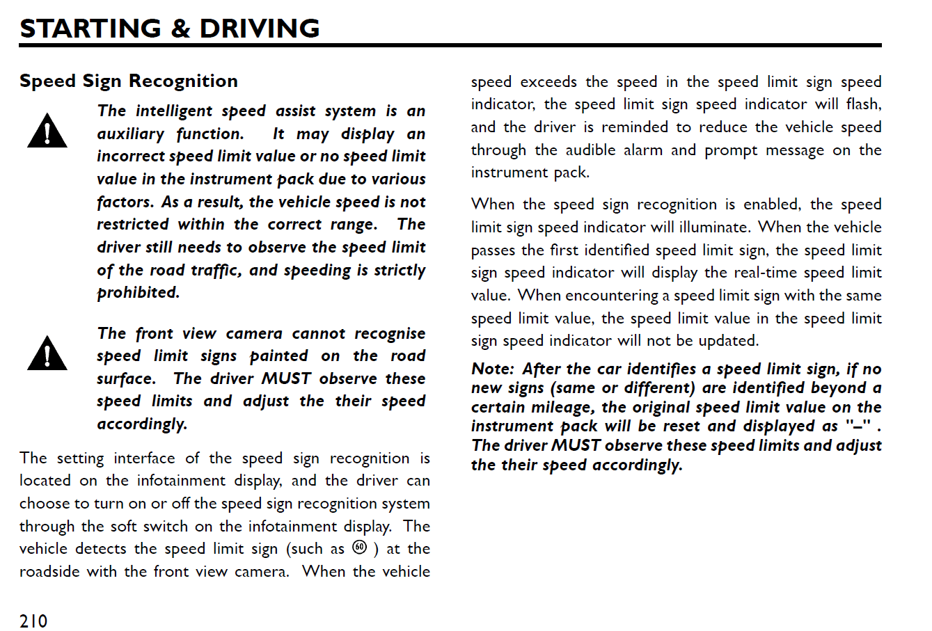 Flashing speed limit | MG EVs electric cars community forum