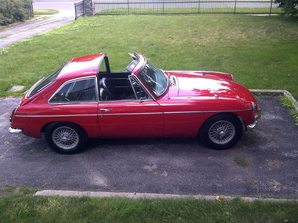 MGB GT targa roof : MGB & GT Forum : MG Experience Forums : The MG