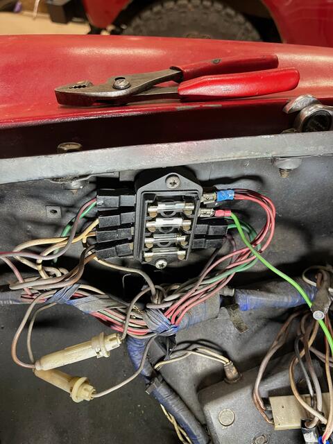 79 MGB fuse box connections : MGB & GT Forum : The MG Experience