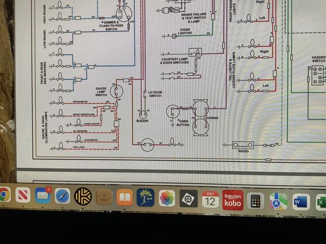 1970 main wiring harness : MGB & GT Forum : The MG Experience