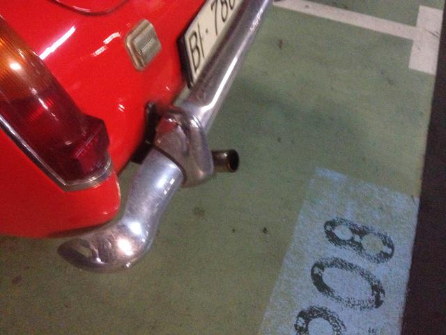 Very strong exhaust smell : MG Midget Forum : The MG Experience