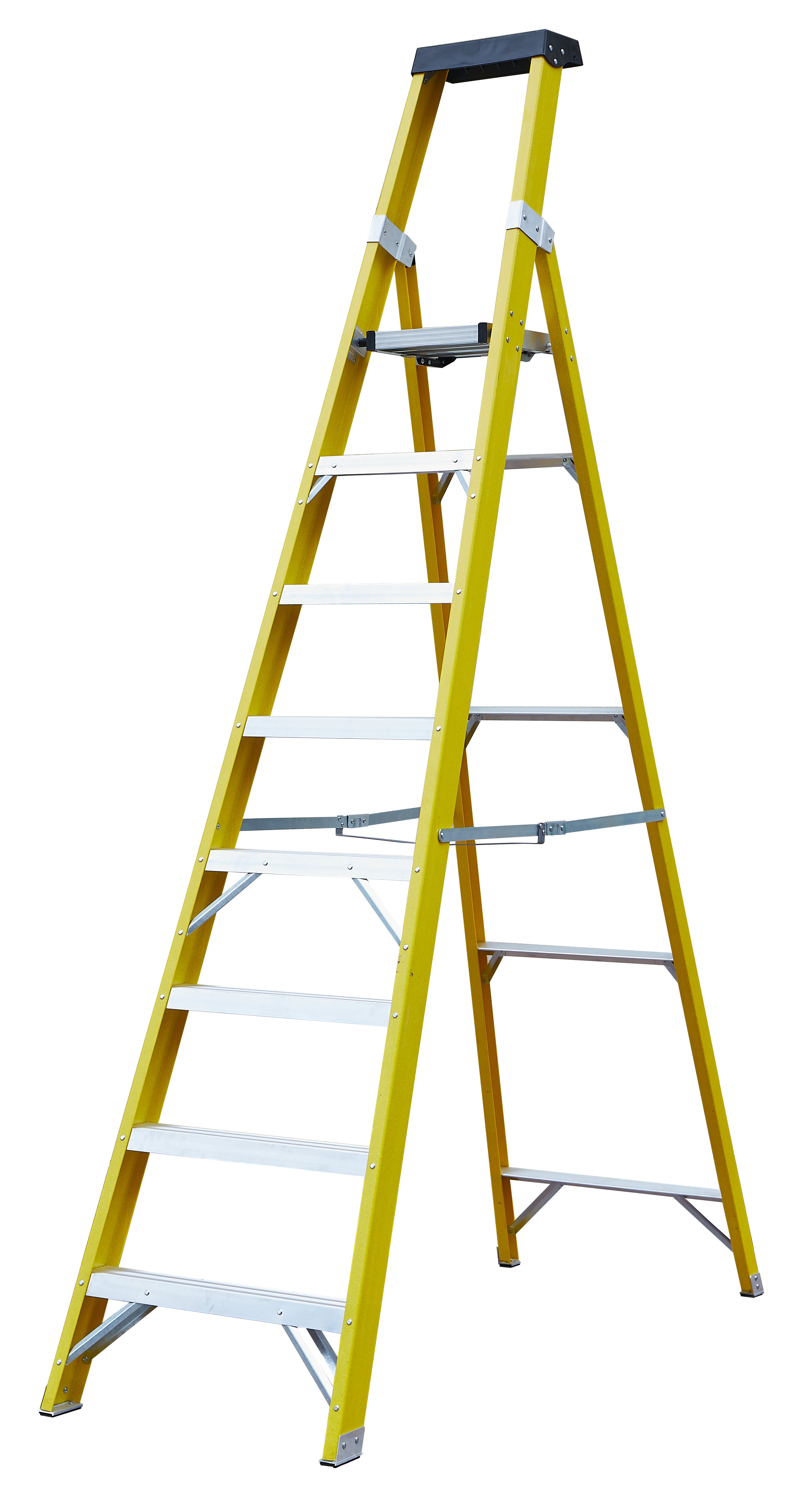 8 STEP FIBREGLASS LADDER MGF Electrical Supplies