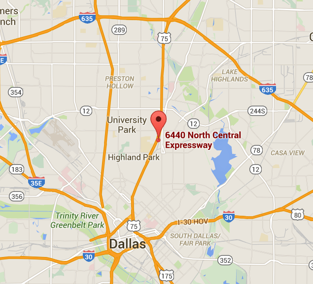 Dallas Maps and Orientation: Dallas, Texas TX, USA.