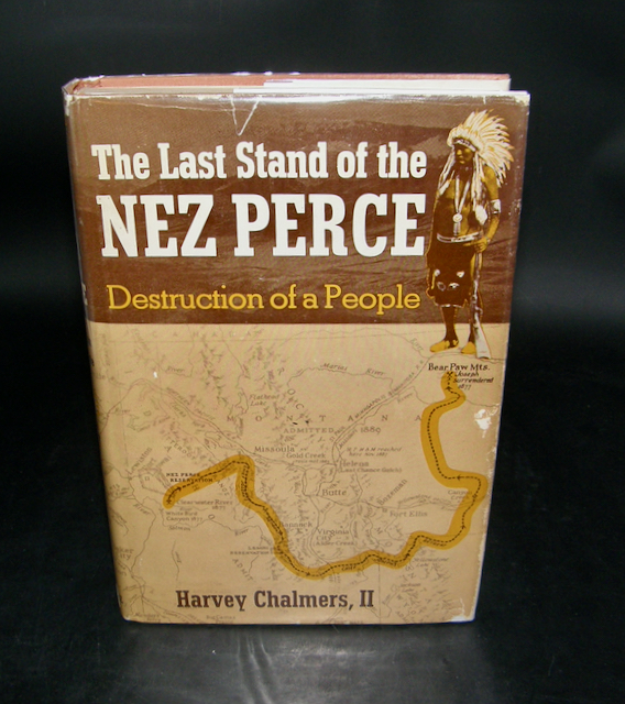 1635 SIGNED 1st Edition 1962 "The Last Stand of the New Perce