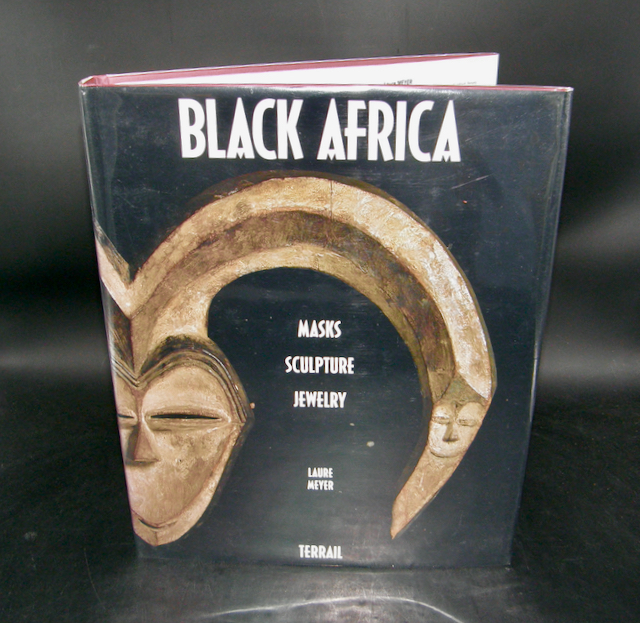 1829 FIRST Edition 1992 "Black Africa Masks, Sculpture, Jewelry" by