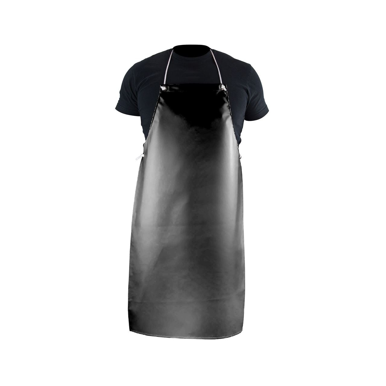 Heavyweight Black Rubber Apron MG Safety