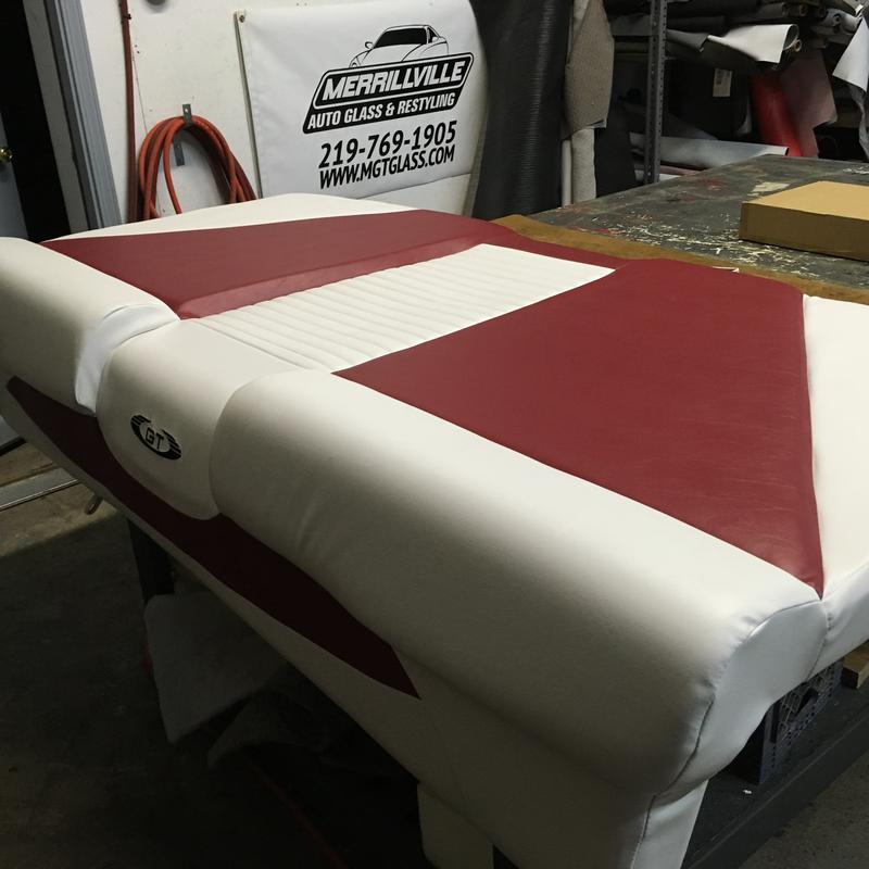 Merrillville Auto Glass & Trim Premier Marine/Boat Upholstery SErvices