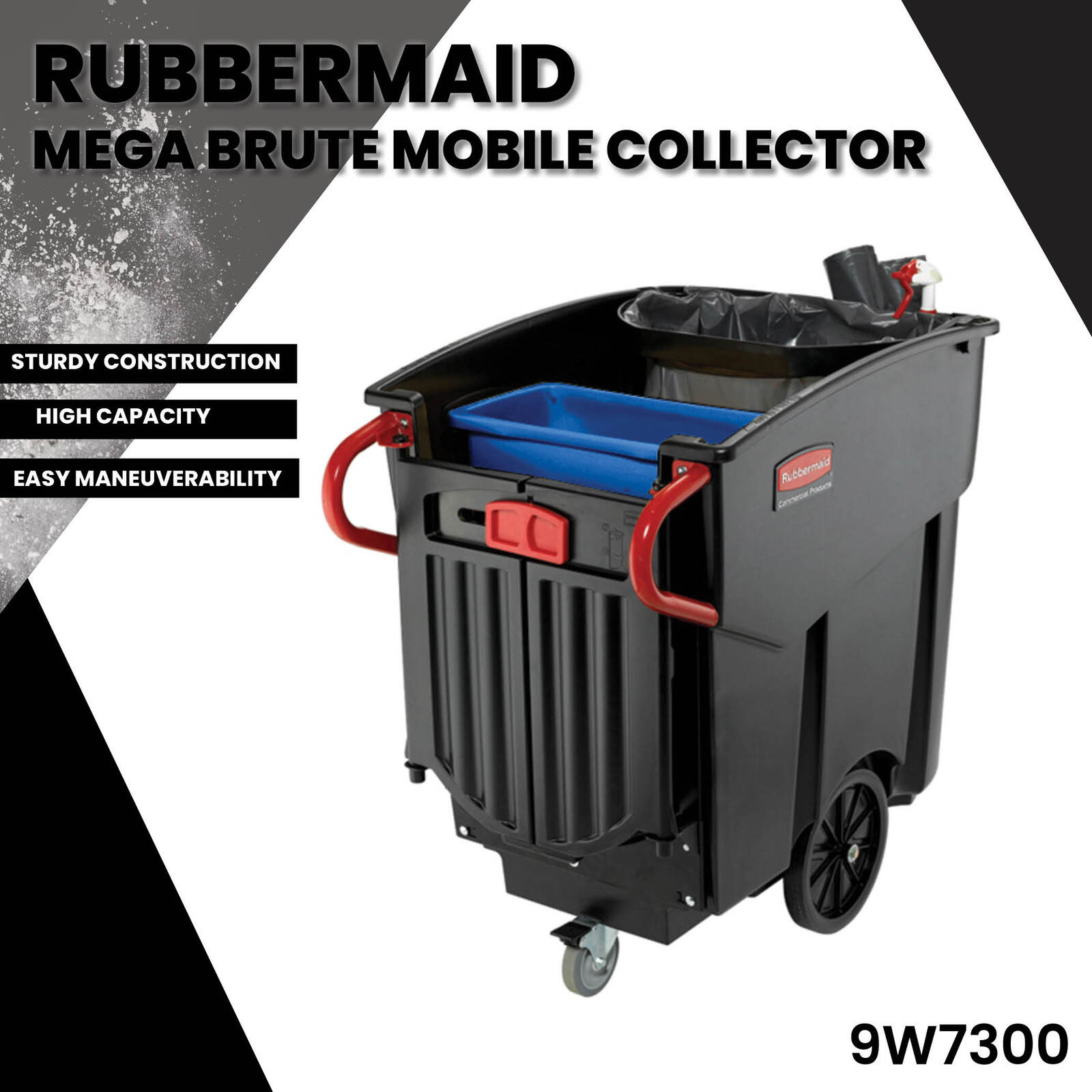 Rubbermaid Mega Brute Waste Collector MHA Products