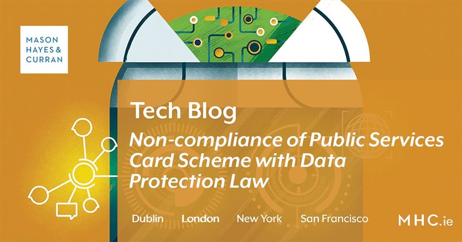 of Public Services Card Scheme with Data Protection Law