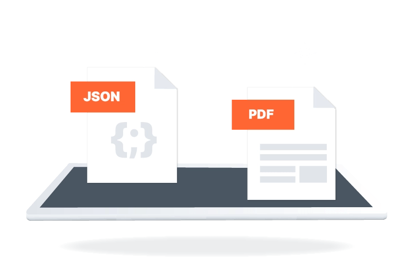 JSON to PDF Software • HighVolume JSON Converter • MHC