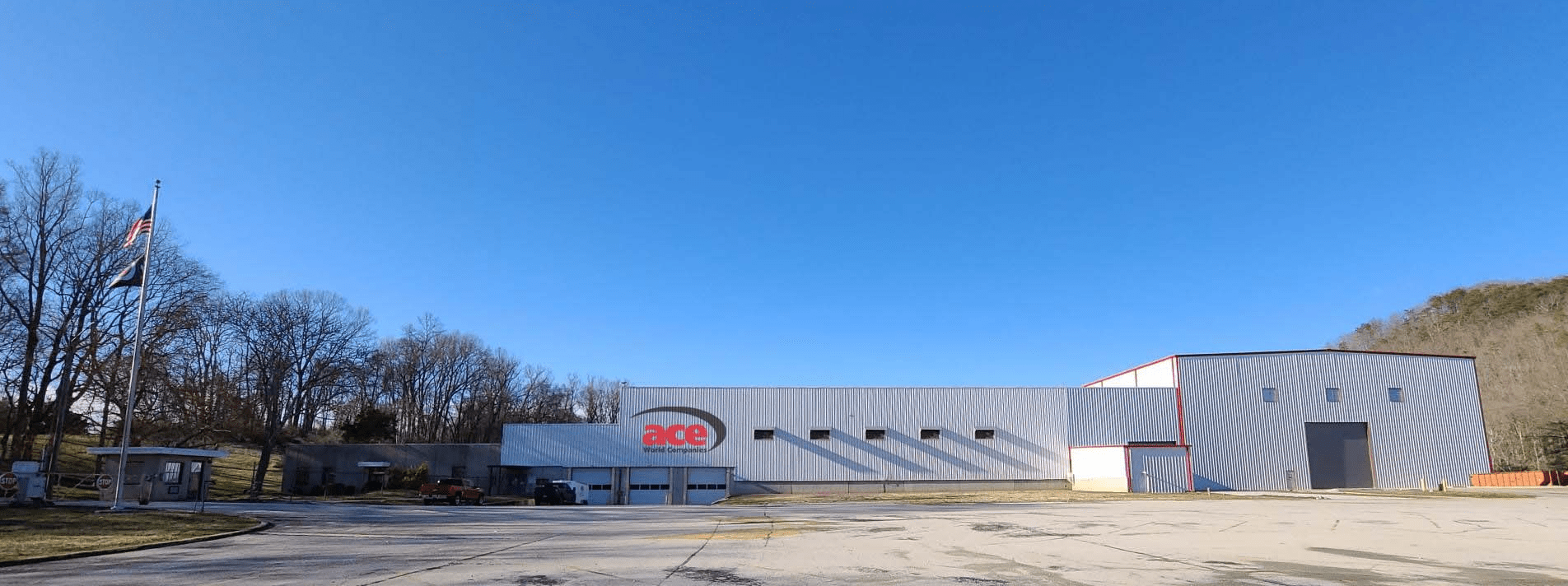 Ace opens in Clinton, closes in Knoxville, Tennessee Material