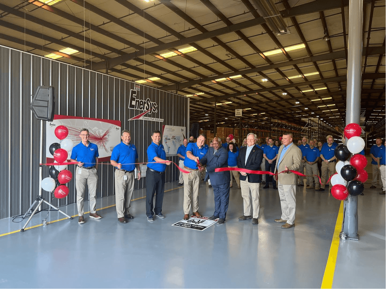 EnerSys® celebrates grand opening of its expanded Richmond, Kentucky