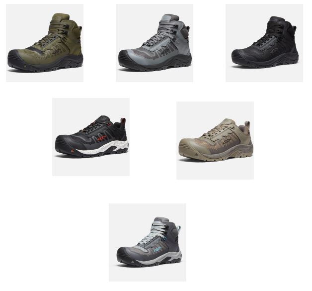 KEEN Utility Reno delivers a lighter and faster work boot in an outdoor tradition Material