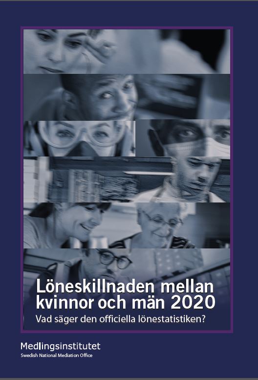 Löneskillnaden år 2020 Medlingsinstitutet