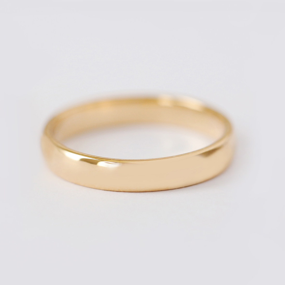 Klassischer HerrenEhering Gelbgold & Weissgold Eheringe