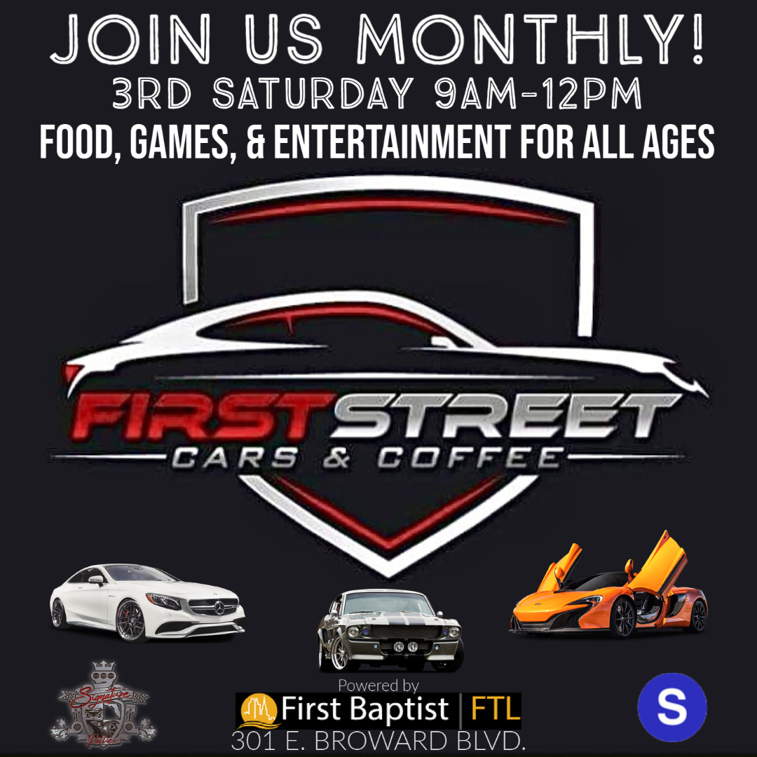 First Street Cars & Coffee Fort Lauderdale